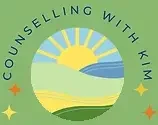 Counselling with Kim logo, representing professional counselling and cognitive hypnotherapy services offered in Cardiff, Carmarthen, and online.